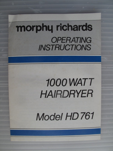 Morphy richards 1000 watt - richards,