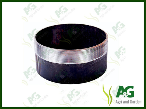 Weld threaded tube - on,