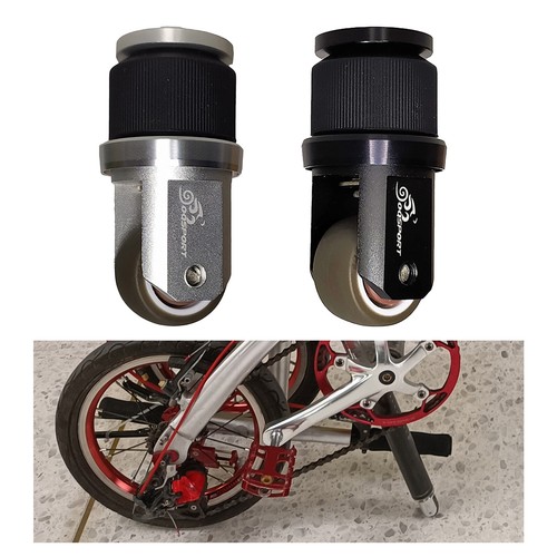 Folding bike auxiliary - auxiliary, roller