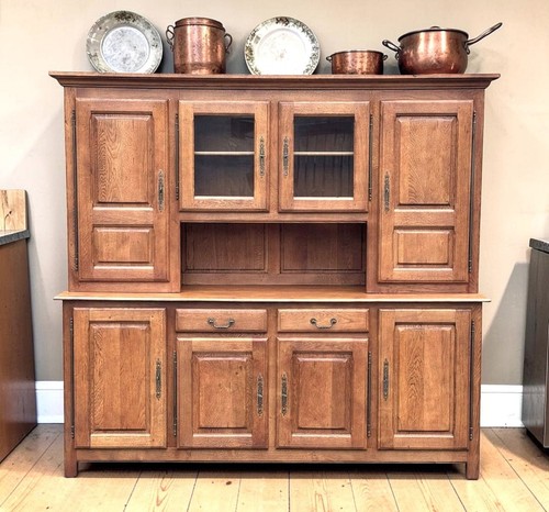 Large oak kitchen - kitchen, dresser