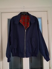 Mens Navy Harrington Style