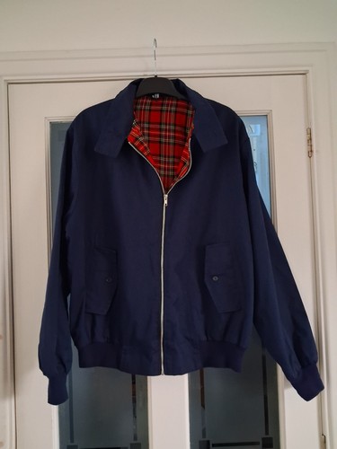 Mens navy harrington style - mens,