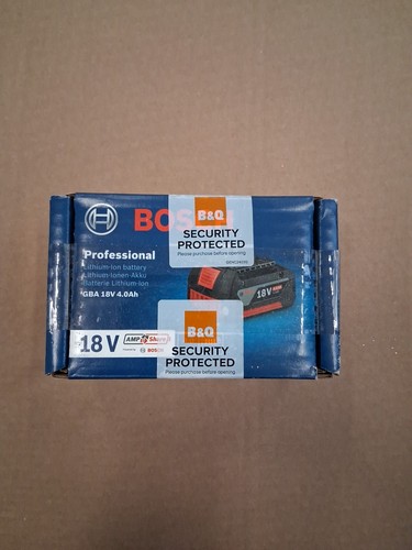 Bosch tba 18v 0ah - tba, 4.0ah