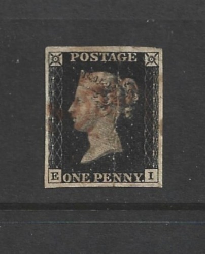 1840 penny black 4 - 1840, good