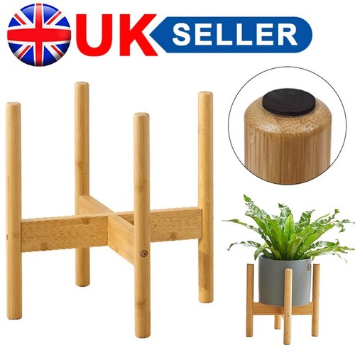 Bamboo wooden display plant - wooden,