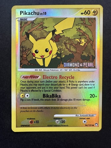 Pikachu diamond pearl burger - &,