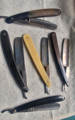 Straight cut throat razor - 5,