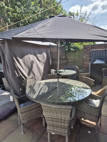 Brand new garden patio - garden,