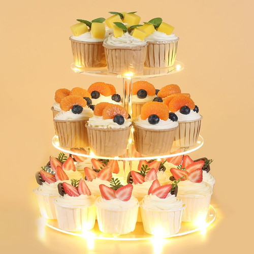 Tier round cupcake stand - tier,