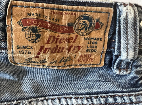 Diesel safado distressed - safado, blue