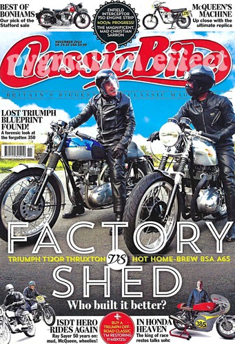 Classic bike triumph t120r - classic,