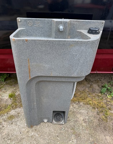 Portable site toilet loo - loo, hand
