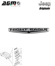 Original Rear Logo Emblem 'NIGHT EAGLE' Jeep Renegade 52049532