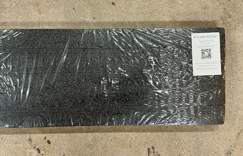 Redland regent roof tile - tile, foam