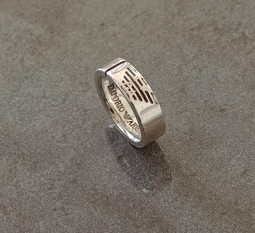 Emporio armani ring solid - emporio,