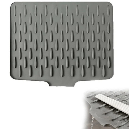 Silicone dish draining - dish, mat