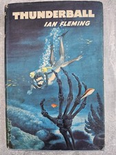 Signed - James Bond (Thunderball) by Ian Fleming 1st edition 1961 Book Club