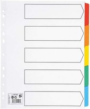 5 Star Maxi Index Dividers A4