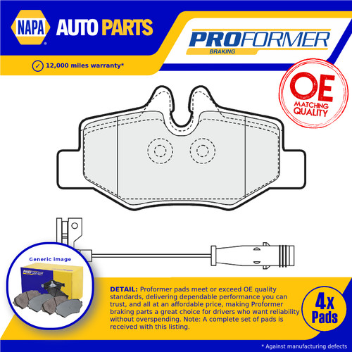 Brake pads set fits - brake,