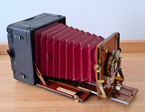 Antique sanderson camera - antique, with
