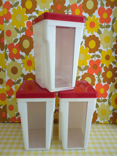 Vintage storage canisters - 3,