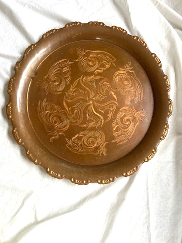 Eastern copper tray - copper, with