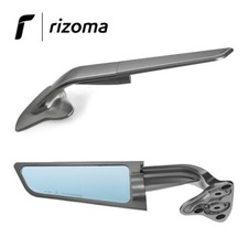 Stealth Gray Mirror Pair [Rizoma] - Yamaha Yzf R7 (2021-2023) - Cod.Bss020D