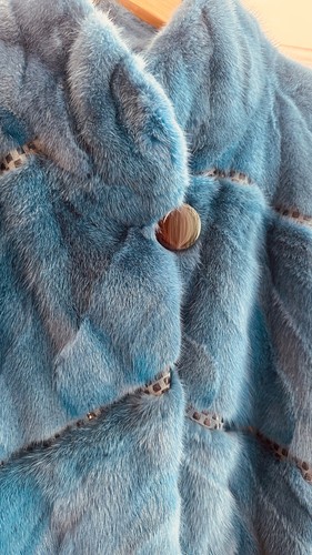 Mink fur mini coat - fur,