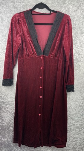 Vintage size deep red - size, m