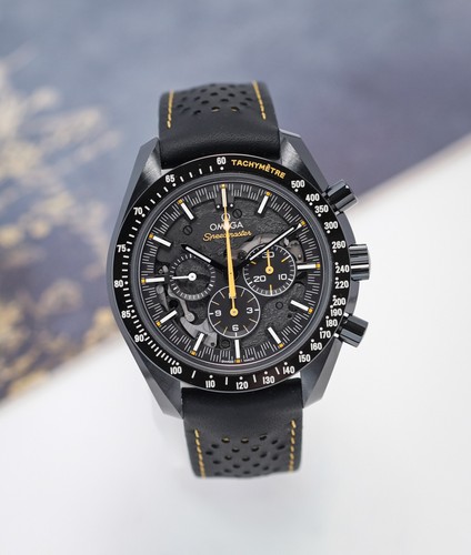 Omega speedmaster dark - dark, side