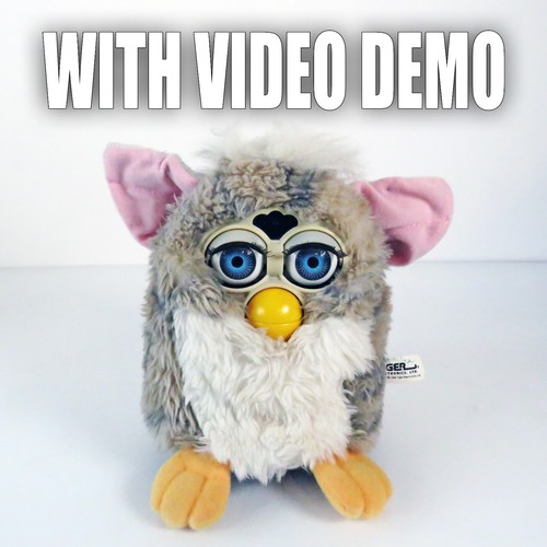 Vintage furby 1998 grey - 1998, &