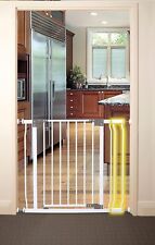 Dreambaby Ava & Safety Gate Extension - 9cm Wide & 76cm Tall - White