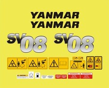 Yanmar SV08 2017 Mini Digger