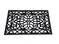 Door & Floor Mat Rubber backed Stylish Tahoe Pin for hallway, indoor and outdoor