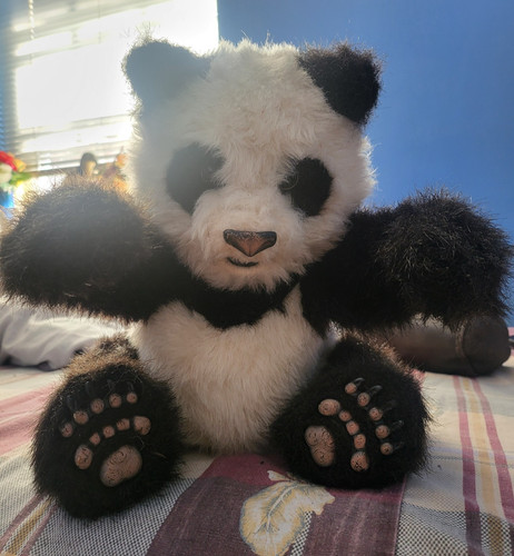 Original fur real panda bear - fur, .