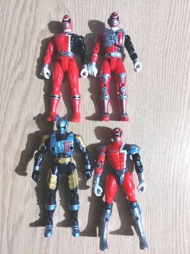 Power rangers spd figures - power, x4