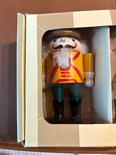 Hand painted wooden nutcracker - hand,