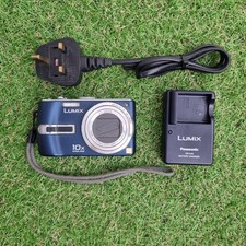Panasonic Digital Camera Lumix DMC-TZ3 7.2MP Blue Tested