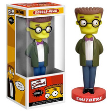 FUNKO POP SMITHERS THE SIMPSONS WACKY WOBBLER BOBBLE HEAD *2009 LTD EDITION*