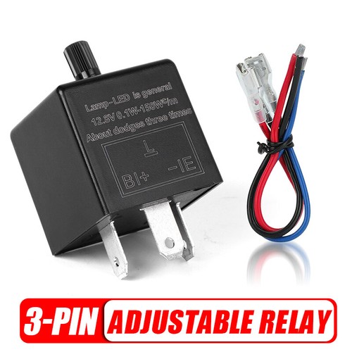 Led adjustable flasher relay - adjustable,