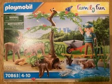 Playmobil set 70863 Wild Animals Deers Otters Family Fun Slightly imperfect box