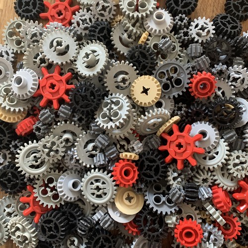 Lego technic gears cogs - x,