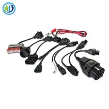 Full 8pcs/Set Car Diagnostic Pro Cables Plug Adapter OBD2  for Autocom CDP. PRO