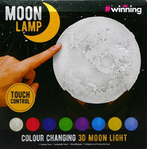 Moon lamp colour changing - lamp, 3d