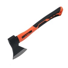 LINZI 1.25lb Wood Chopping Axe - Carbon Steel Blade & Fiberglass Handle