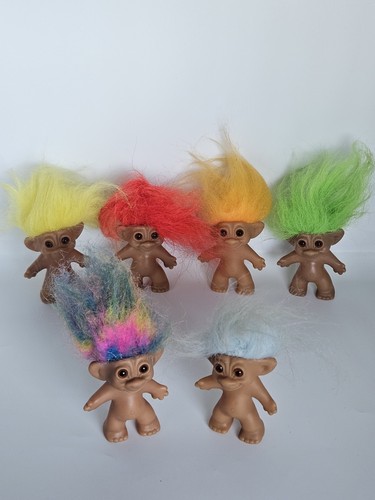 Uneeda troll dolls 6 - -,