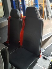 PEUGEOT BOXER 440 MINIBUS 2017 REAR DOUBLE SEATS WITH BELTS