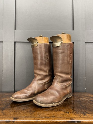 Wwii military brown leather - military,