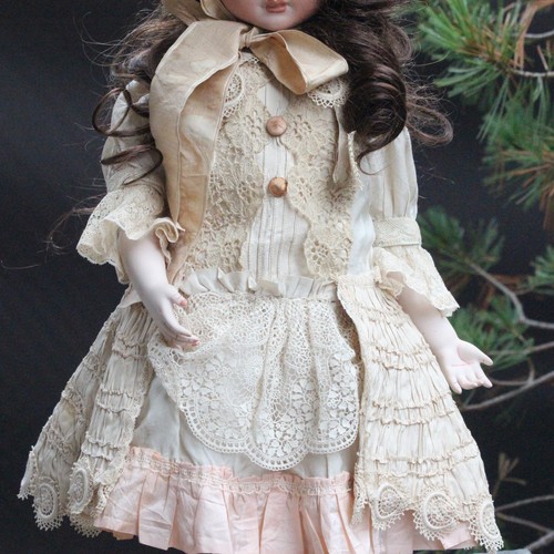 Bru jumeau doll dress with - dress,
