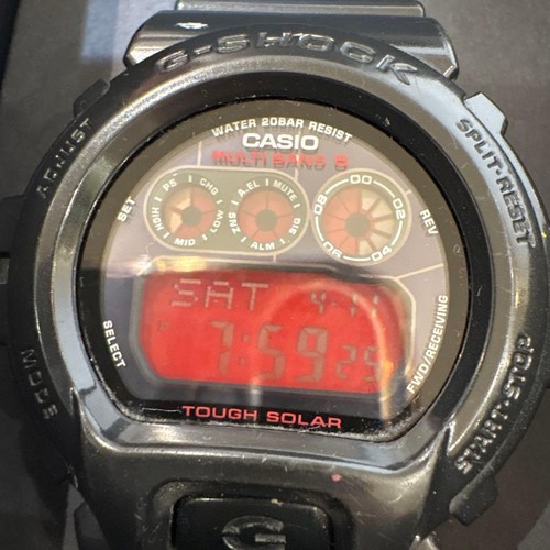 Casio shock 6900cc black x - g-shock,